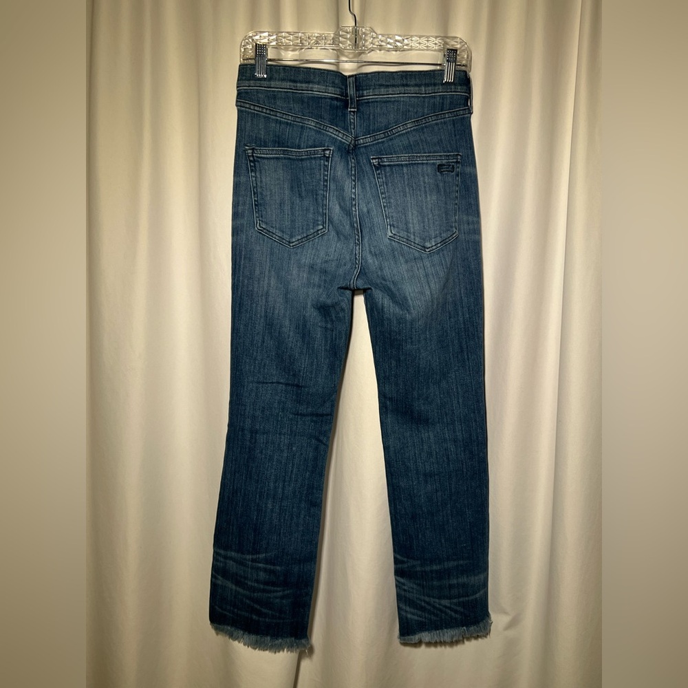 AYR Medium Wash Straight-Leg Jeans with Raw Hem - Picture 7 of 12